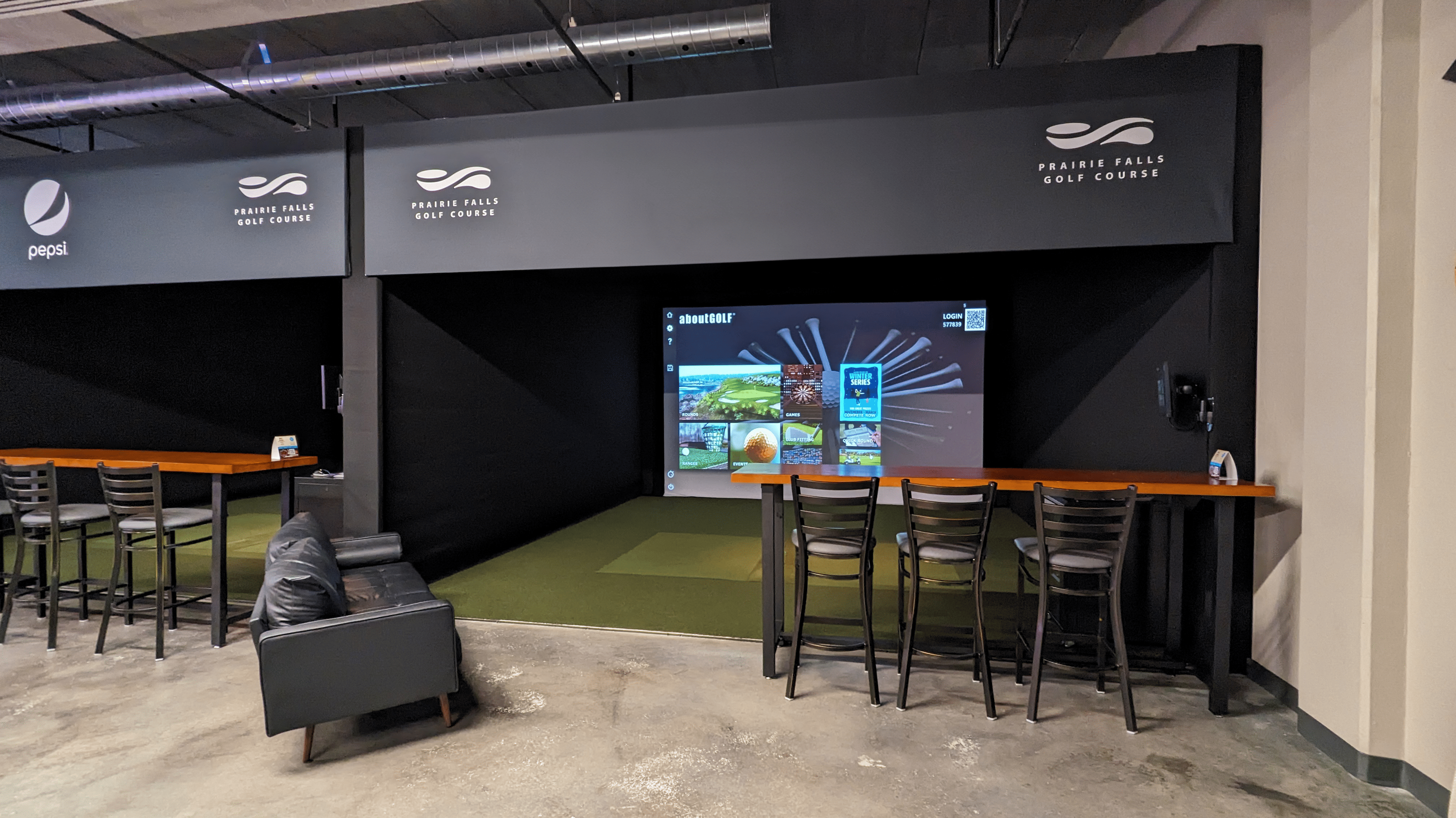 Inside a Prairie Falls simulator bay